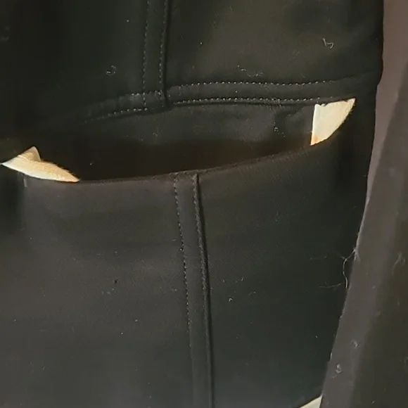 NWT Talbots Black Jacket with White Trim Size 6 - Picture 6 of 11